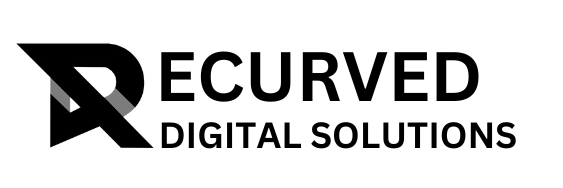 Recurved Digital Solutions Logo Black